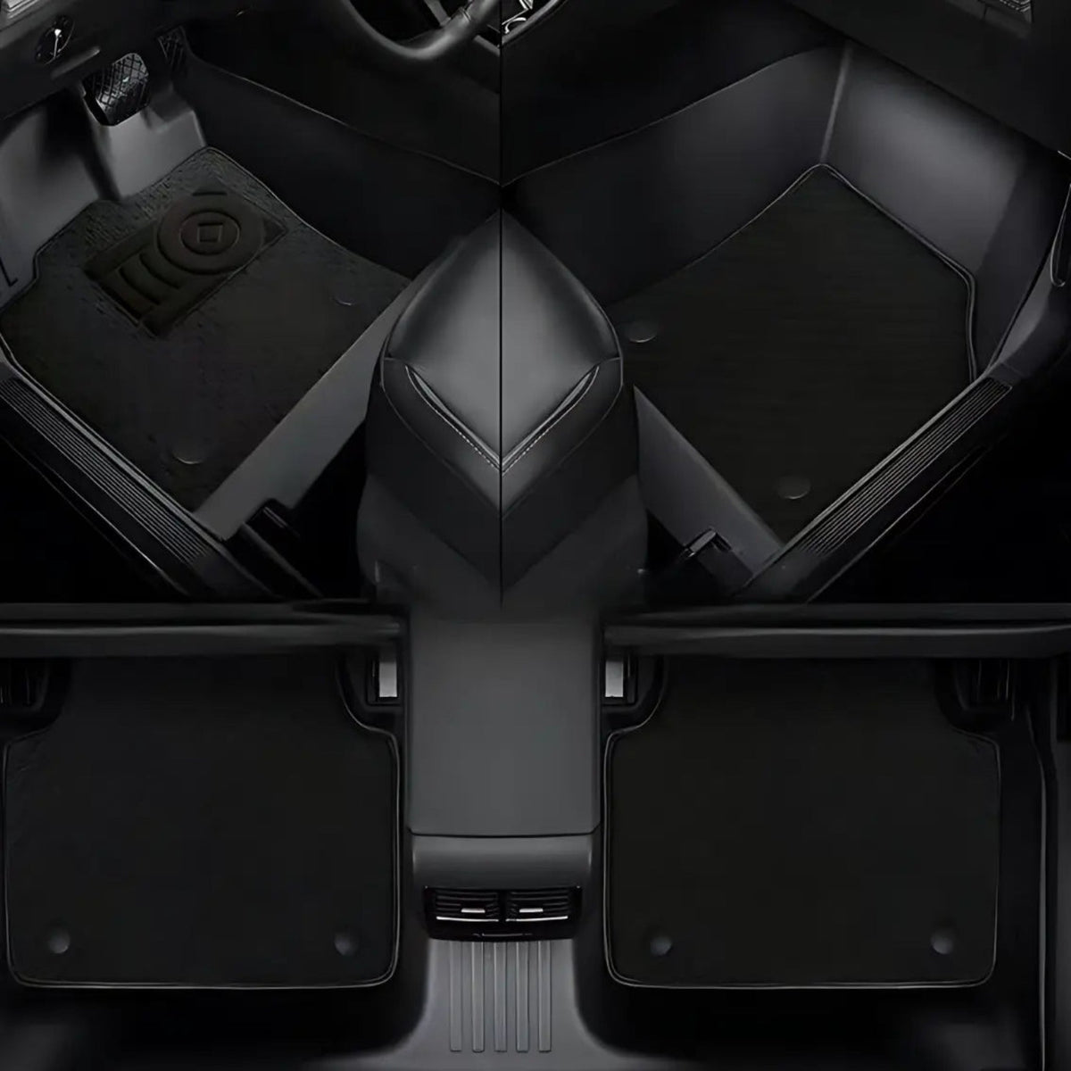 Left Handed Mat TPE Car Floor Mats for Left & Right-Hand Drive Odorless & Easy to Clea ...
