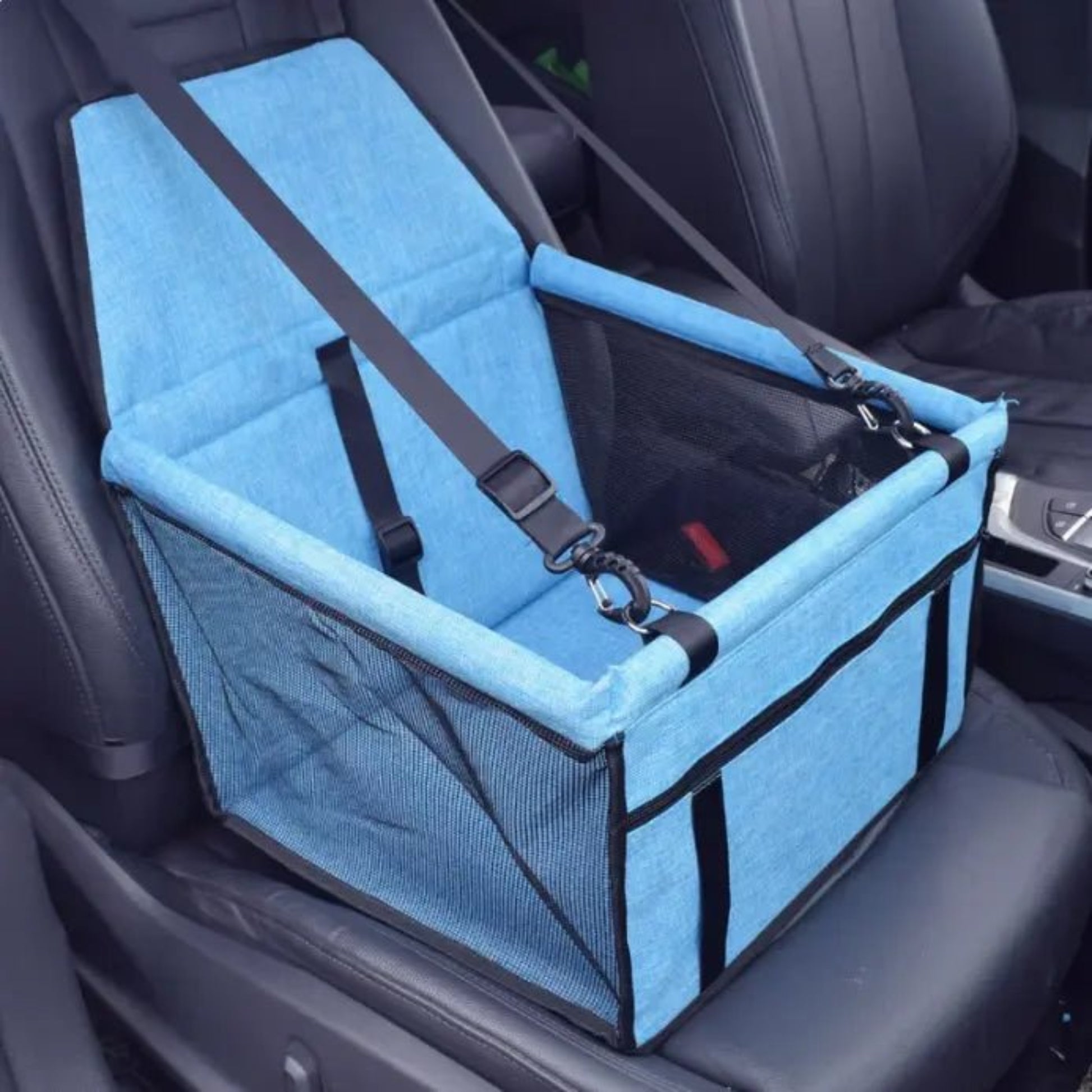 Waterproof dog seat for tesla model x/y/3/s/cybertruck (Car Pet Seat) Lake Blue one size